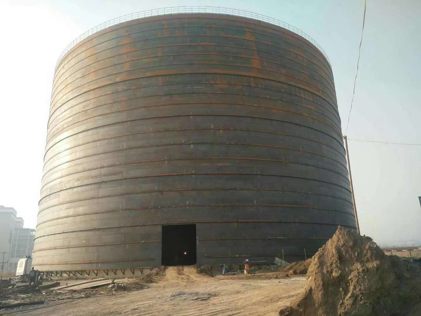 前郭承建大型钢板库的好处及原理