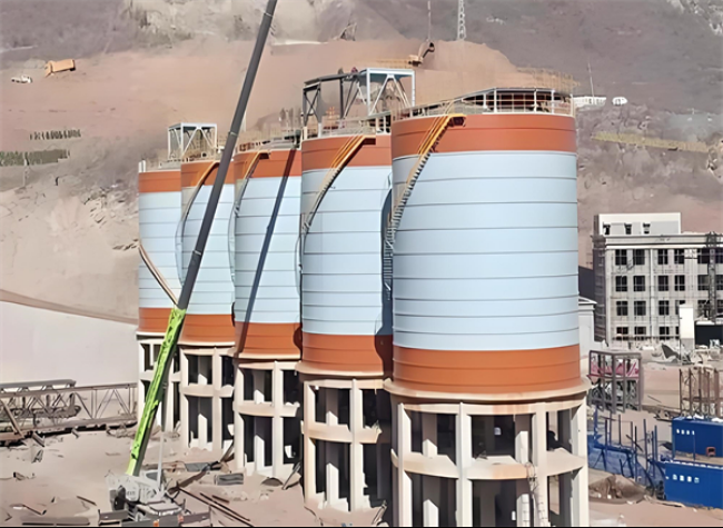 前郭高架钢板仓